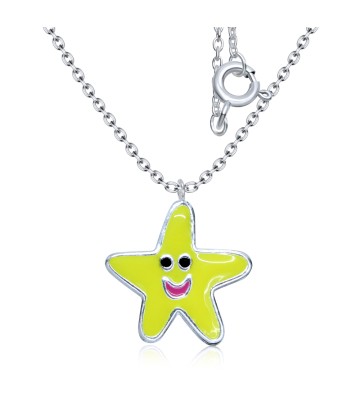 Smiling Star Kids Necklace SPE-3895 (CO13)